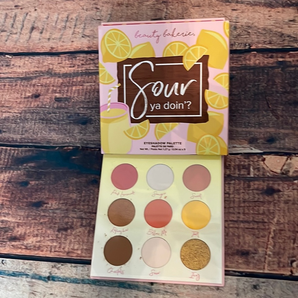 Beauty Bakerie Sour ya doin’? Eyeshadow palette
